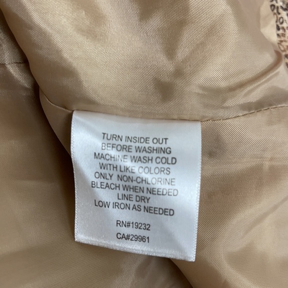 Alfred Dunner Animal Print Blazer Jacket - Picture 9 of 9